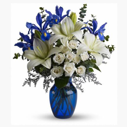 ARREGLO DE ROSAS Y LILIUMS 13